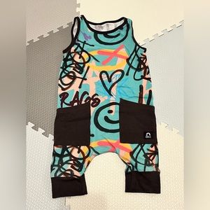 Rags Tank Romper. 6-12M